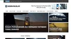 Desktop Screenshot of kisahmuslim.com